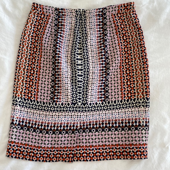 J Crew | Colorful Pencil Skirt - Picture 2 of 5